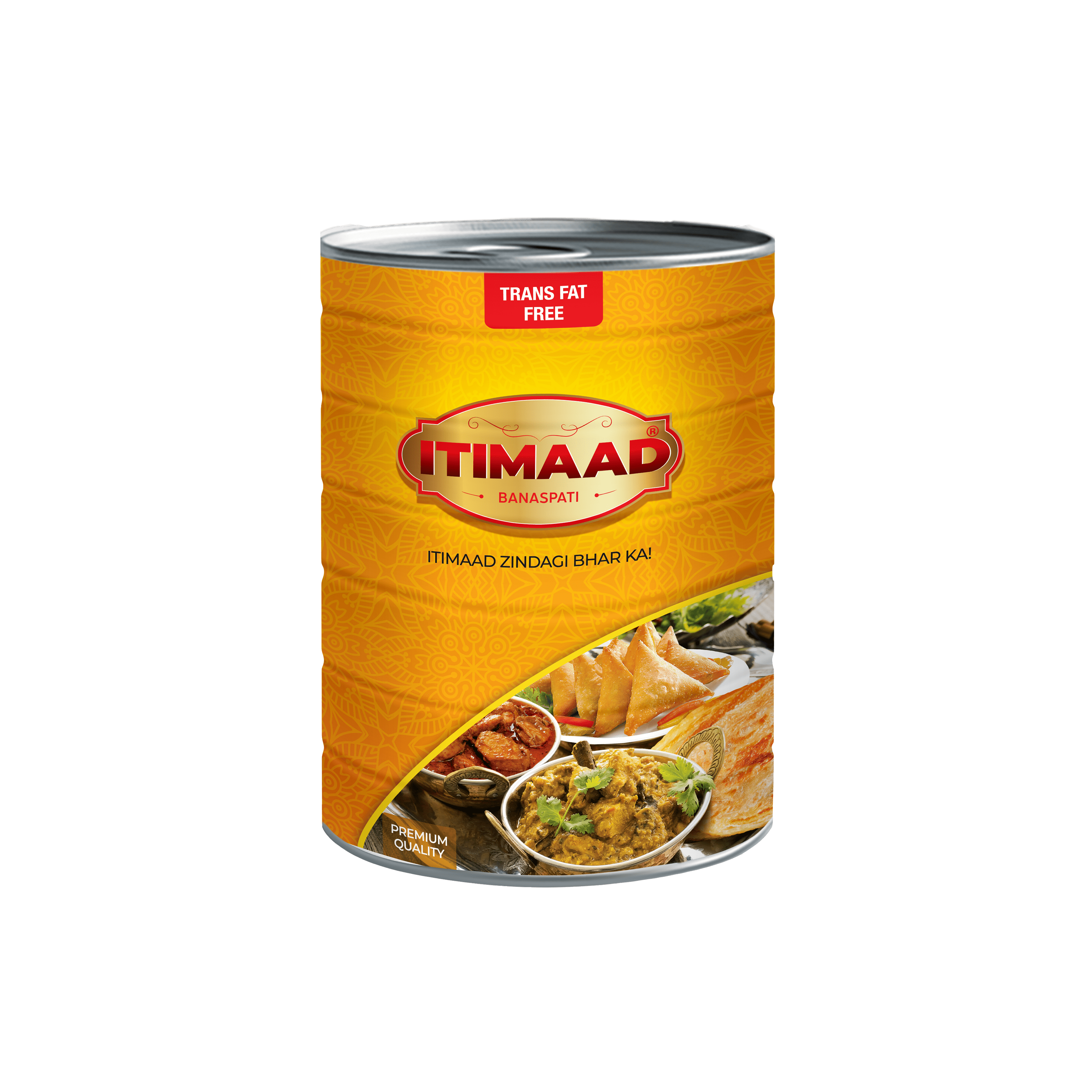 itimaad banaspati 5 kg tin